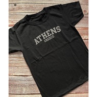 Athens Greece Varsity Style Souvenir T-shirts for Men and Women
