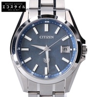 西鐵城 CITIZEN AQ4091-56M 靛藍染色和紙錶盤光動能手錶 - [二手]