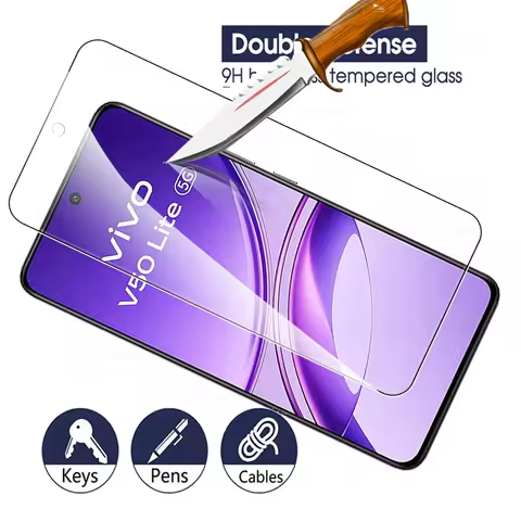 1-5PCS Tempered Glass Case For vivo V50 Lite 4G V50Lite 5G Screen Protector On For Vivo V 50Lite 50