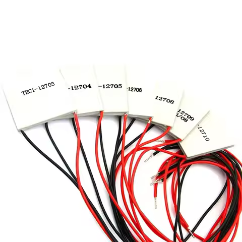 TEC1-12703/04/05/06/08/09/10/12/15 Module Thermoelectric Cooler Peltier 40*40MM 12V Semiconductor Re