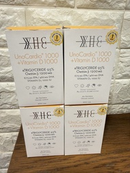 WHC 小千金 95%高純度深海魚油+維他命D 60粒（全新）
