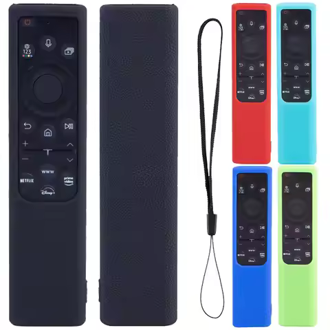 Silicone Protective Case For Samsung TV Q70B Q80B QN85B QN90B QN95B QN800B TM2280E RMCSPB1EP1 Litchi