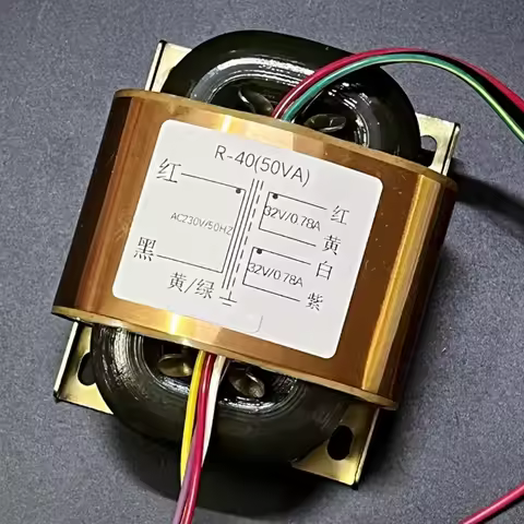 R Core Transformer 50W R40 Dual 32V Transformers 230V To 2X32V R Type Power Transformer Tube Headpho