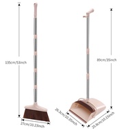 Broom set with dustpan, plastic dustpan, broom two-piece set, dustpan, broom, mop, efficient dust re