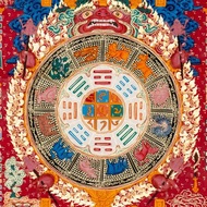 手繪濕婆珂羅羅傳統唐卡