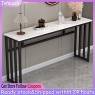 【In Stock】Entryway Side Table Iron Console Table Simple Living Room Foyer Cabinet Household Wall Lon