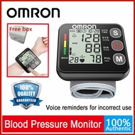 Omron Wrist Blood Pressure Digital Monitor Automatic Boosting Measurement Voice Portable BP Monitor