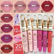 CDUmaa 9 - matte velvet threaded lip gloss color shows waterproof not easy to remove cup does not fa