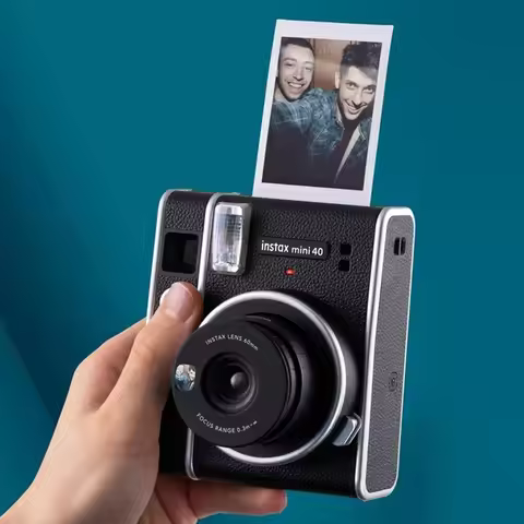 Original Fujifilm Instax Mini 40 Films Camera Hot Sale New Instant Photo Black Colour Fuji Photo Pap