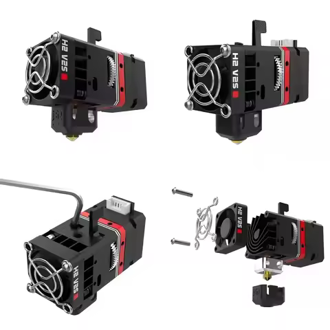 H2 V2S Direct Drive Extruder Dual Gear All Metal Hotend Upgrade for Ender CR Series BIQU B1 BX 3D Pr