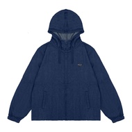 3Second Jaket Denim Pria Hoodie Relaxed Fit Katun Fort HP-C070225