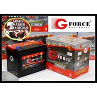Accu/ Aki / Baterai Kering Mobil G Force Mf Ns40 Terbaru