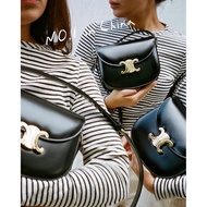 Chain Bag Saddle Bag TEEN BESACE TRIOMPHE Celine Early Autumn New Arc de TRIOMPHE Saddle Bag Chain B