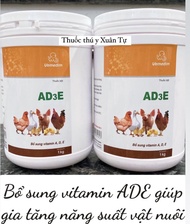 [ THÚ Y ] 1kg Vemedim AD3E (bột) - Bổ sung vitamin ADE giúp gia tăng năng suất vật nuôi.