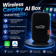 For Car Accessories Wireless Carplay Android Auto 14.0 SD Card In Can Play Music & VIdeo Plug And Pl