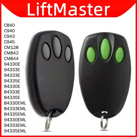 LiftMaster 94335E 84335E 94335EML 84335EML MERLIN C945 C943 C940 C840 1A5639-7 Garage Door Remote Co