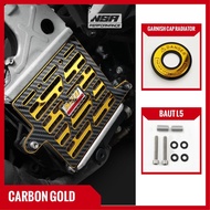 COVER RADIATOR VARIO 125 CARBON HONDA VARIO 125 150 160 PCX 150 PCX 160 ADV 150 ADV 160 YAMAHA AEROX