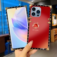 Casing for XIAOMI REDMI NOTE 13C 12C 12S 12X 11S 11T 10T 10C POCO C65 C40 M6 M5 M4 X4 X5 PRO PLUS 4G 5G fashion plating Phone Case red Deer Head Cover