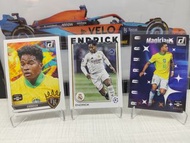 (Brazilian Madrid Lot) Endrick, Rodrygo Topps UCC 24-25 RC base, Panini Donruss Road to World Cup 20