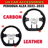 PERODUA ALZA 2022 - 2025 CARBON STEERING ALZA STEERING PERODAU STEERING PERODUA CARBON STEERING PERO