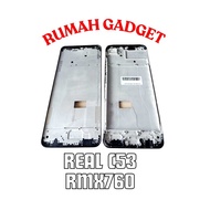 MIDDLE FRAME LCD HOLDER/FRAME LCD FOR REAL/RELME C53/RMX3760 BLACK