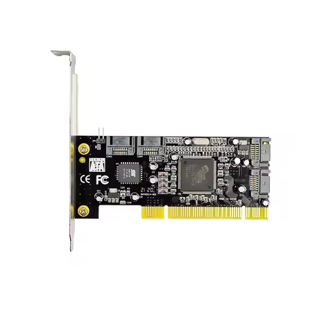 PCI Expansion Add on Card 4 Ports Sil 3114 Chipset RAID 3114 Array Card SATA Expansion Card Conversi