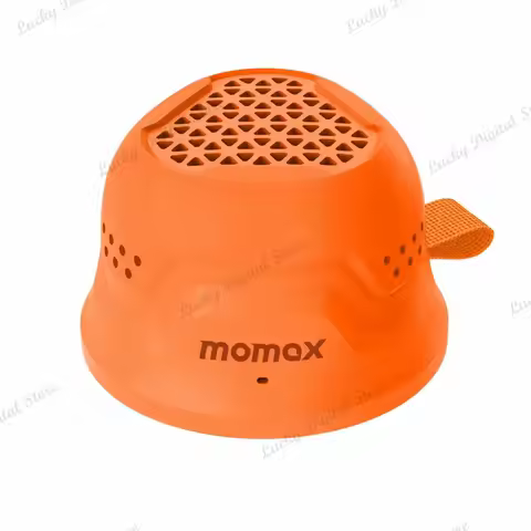 MOMAX NEW 1-Vibe Go Magnetic Portable True Wireless Speaker Phone Stand IPX6 Waterproof Protection L