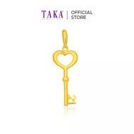 TAKA Jewellery 916 Gold Pendant Key