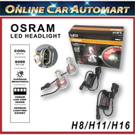 OSRAM H8 / H11 / H16  LEDriving 6000k Head Light / Fog Lamp LED head Lamp Bulb Kit