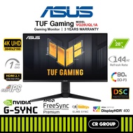 ASUS TUF Gaming VG28UQL1A 28-inch 4K UHD Fast IPS 144 Hz HDMI 2.1 Gaming Monitor (3Yrs Warranty)