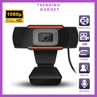 1080P Webcam USB 2.0 PC Web Camera Widescreen Video With Microphone for Computer PC TV Laptop Tab Li