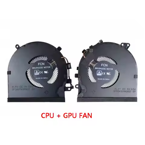 New Genuine Laptop Cooler CPU GPU Cooling Fan For Razer RZ09-0270 0300 0328 0369