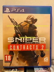 （中古二手）PS4遊戲 狙擊之王 幽靈戰士 契約2 Sniper Ghost Warrior Contracts 2 歐版中英文版