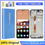 6.51" For Vivo Y20 / Y20i /Y20S LCD Display Touch Screen Digitizer Sensor Assembly For vivo V2029 V2
