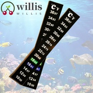 WILLIS Thermometer Enlarge Font Digital Tools for Aquarium Fridge Stick-on Temperature Measurement Stickers