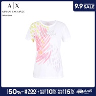 AX Armani Exchange เสื้อยืดผู้หญิง รุ่น AX 3DYT64 YJDGZ1000 - สีขาว