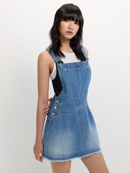 Pomelo Denim Overalls - Blue