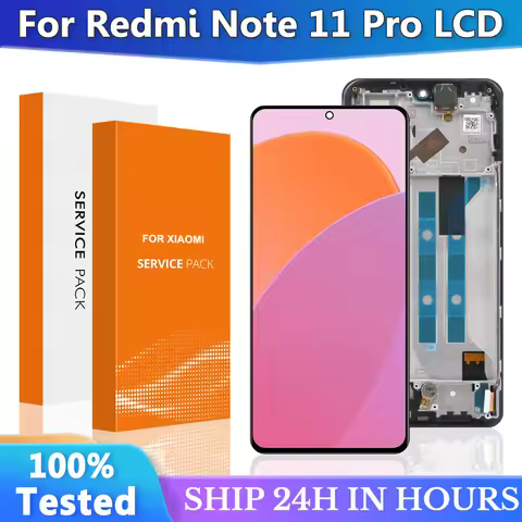6.67'' For Xiaomi Redmi Note 11 Pro 5G LCD Display Touch Screen Digitizer Assembly Replace 21091116I