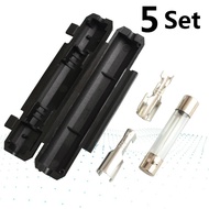 5 Set 6*30 mm Glass Fuse Holder with Glass Fuse