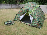 เต็นท์ เต้นท์ สปริง  Pop up กางอัตโนมัติ ลายพราง นอน 2-3 คน เต้นท์พับเก็บง่าย pyramid shape
