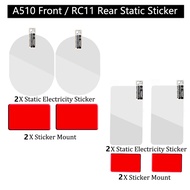 ฟิล์มติดกล้องติดรถยนต์แบบ70mai สติกเกอร์ไฟฟ้าสถิตย์ A510แบบ S สำหรับกล้องมองหลังหลัง70mai สติกเกอร์ไ