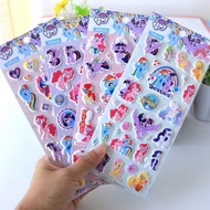 1Pcs Cartoon My Little Pony Girl Sticker DIY Scrapbook Diary Sticker