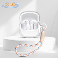 for Baseus Bass BS1 NC Case Silicone Soft Case Cute Lanyard Pendant Suitable for Baseus BS1 NC Shock