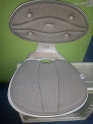 Jago佳奧 摺疊式護脊腰墊連坐墊/辦公坐椅護腰坐墊/汽車靠墊folding adjustable Spring back support/Lumbar and seat cushion