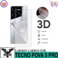 Promo Garskin TECNO POVA 5 PRO Anti Gores Belakang Handphone Anti Lengket Bekas Lem