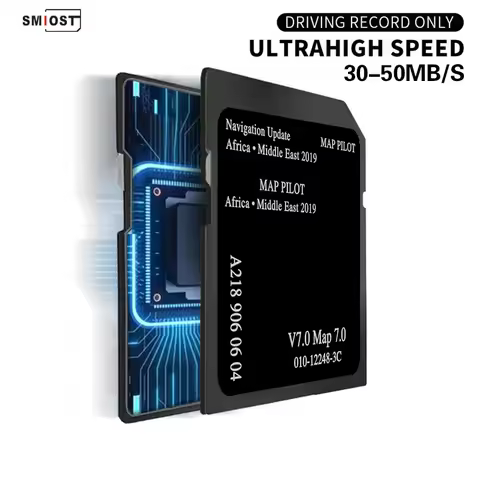 for Mercedes M/ML/MLC/SLC Vehicle GARMIN Navigation SD Card 8GB Update Maps Africa Middle East A2189