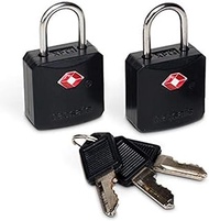 Pacsafe Prosafe 620 Tsa Approved Key Luggage Padlocks (Black)