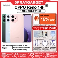 [PROMO] OPPO Reno 14F 5G (12+256GB/ 12+512GB) OPPO Malaysia Warranty