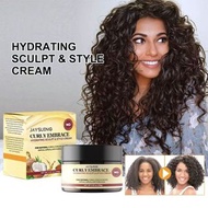 Hair Curling Styling Cream Curl Defining Curl Cream Styling Cream Moisturizing Styling Cream