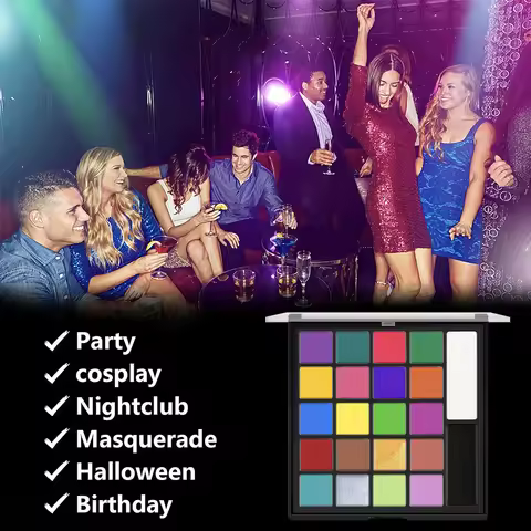 waterproof 22 Colors Face Body Painting halloween party Paint makeup for Halloween Party Paint Fancy